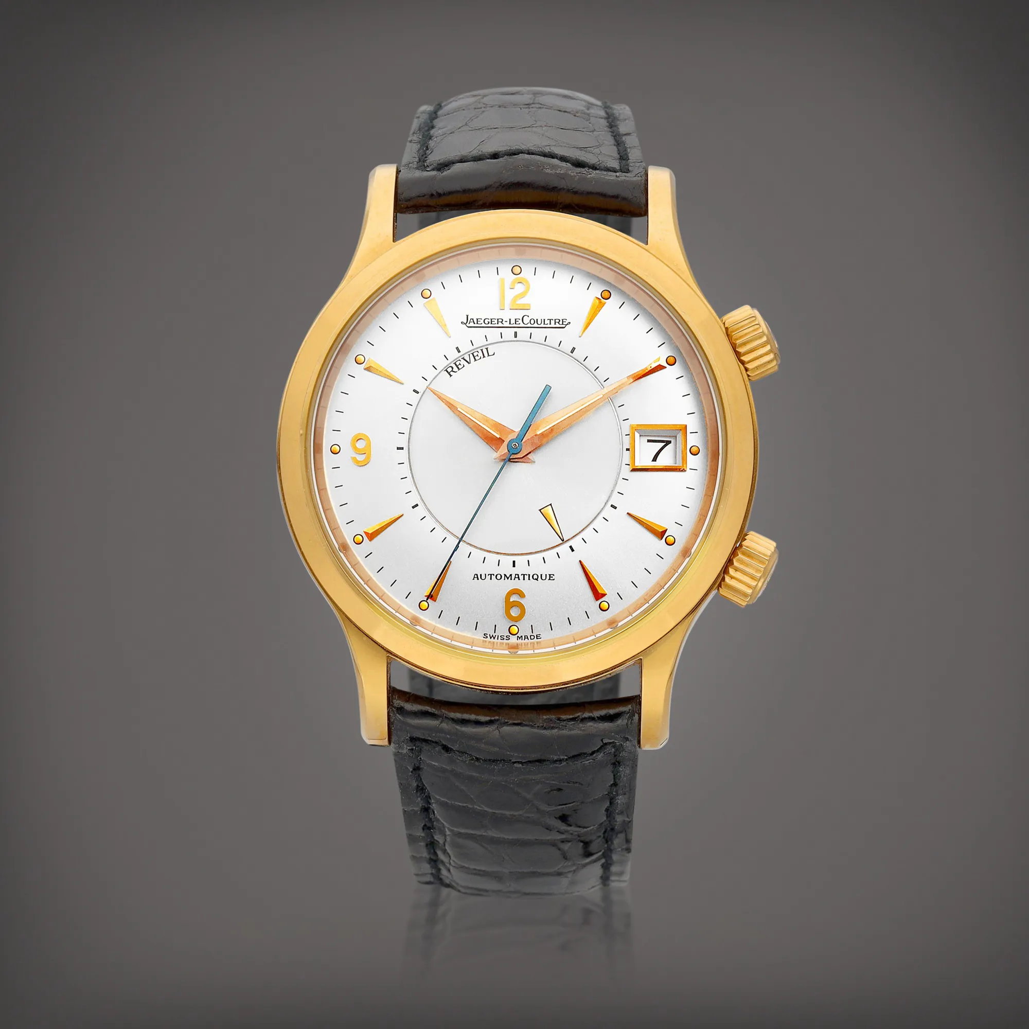 Jaeger-LeCoultre 141.2.97 38mm Rose gold Silver