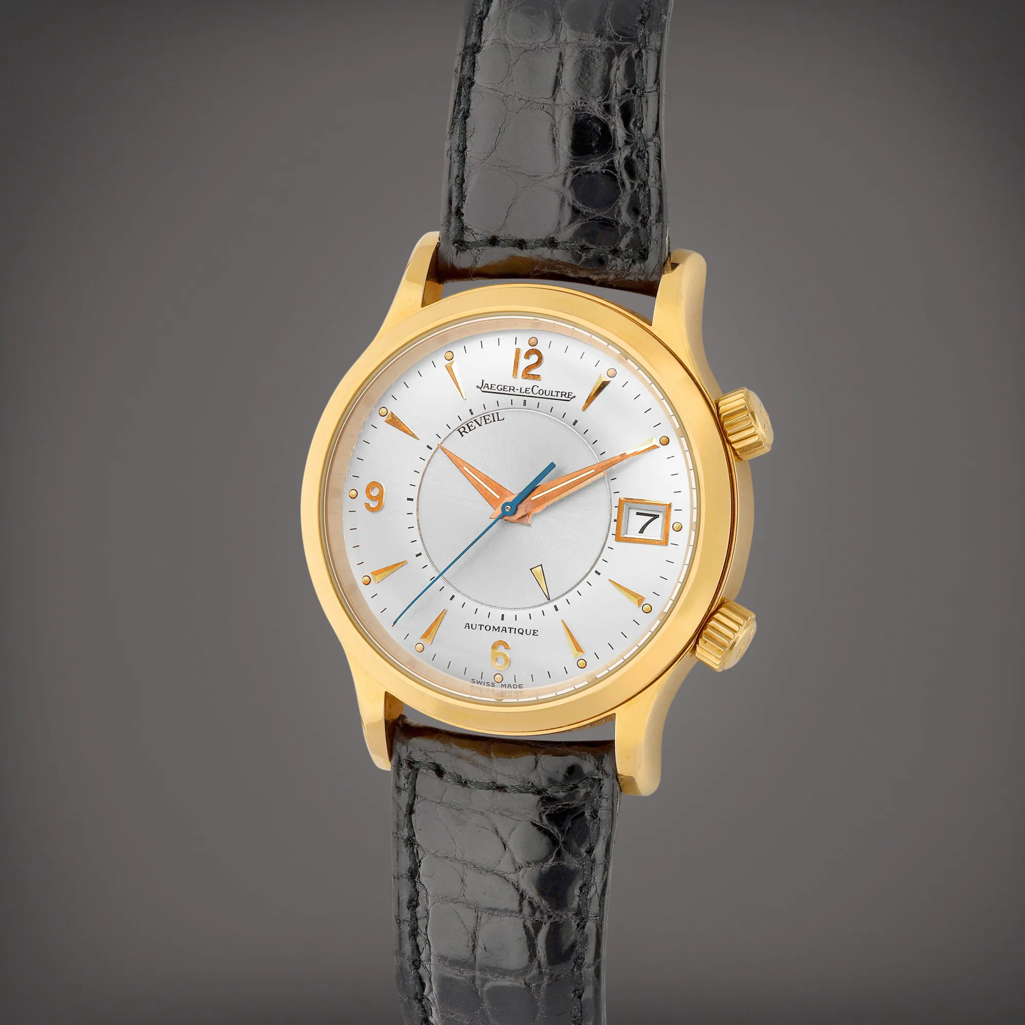 Jaeger-LeCoultre 141.2.97 38mm Rose gold Silver 1