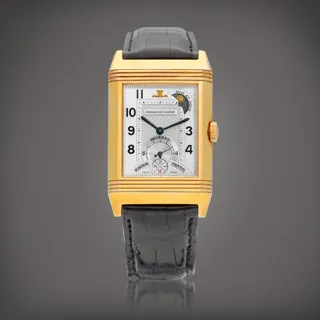 Jaeger-LeCoultre Reverso Quantième Perpétuel 270.2.55 Rose gold Silver