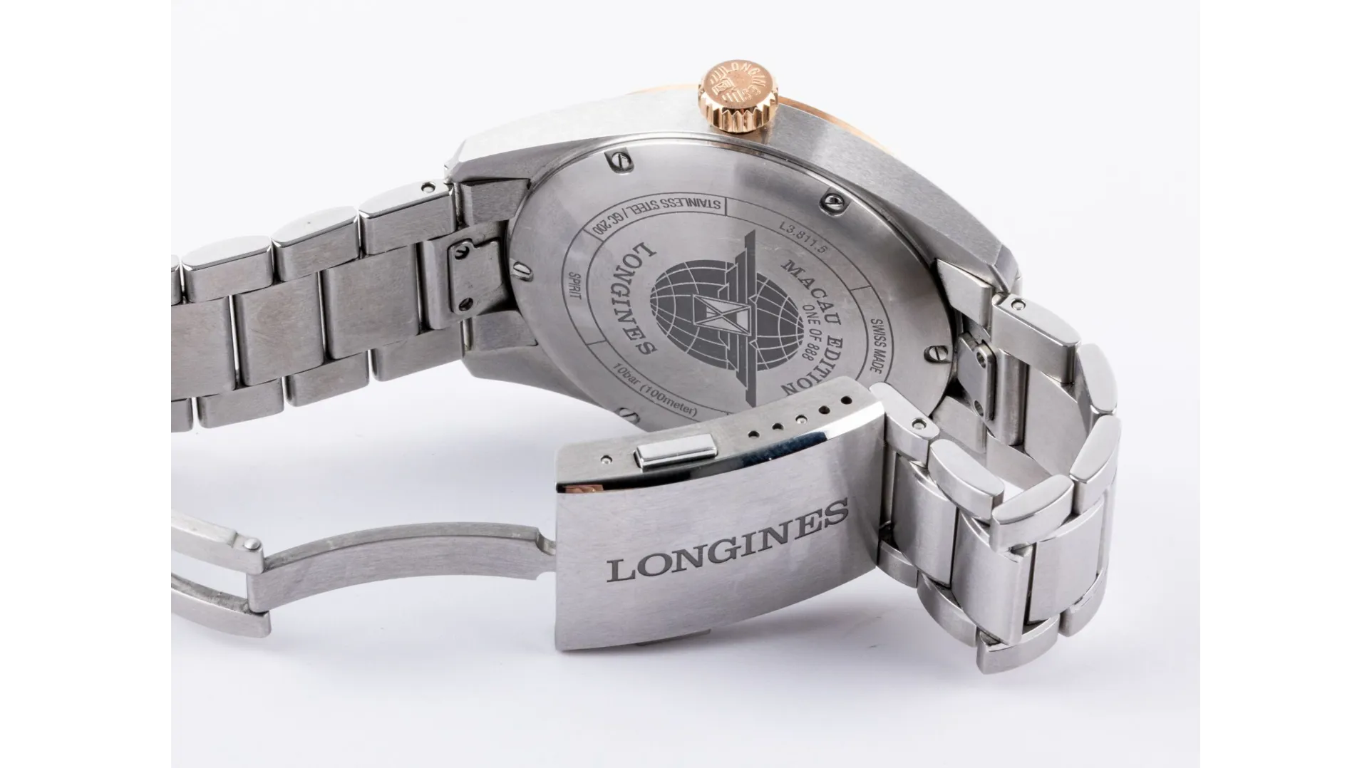 Longines Spirit 42mm Stainless steel 3