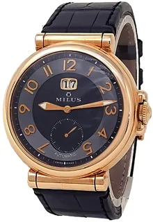 Milus Zetios ZET-ZP01 18k rose gold Black