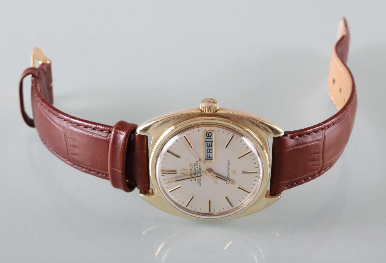 Omega Constellation 168.019 36mm Yellow gold Silver 2