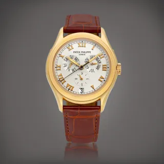 Patek Philippe Annual Calendar 5035 Yellow gold Silver