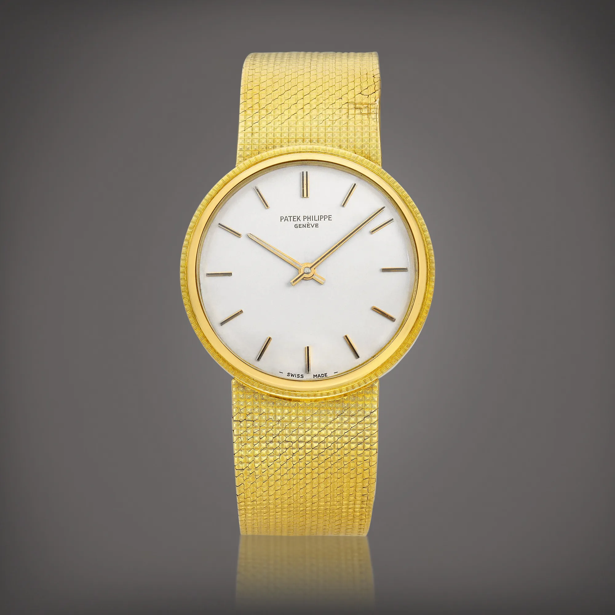 Patek Philippe Calatrava 3563 34.5mm Yellow gold Silver