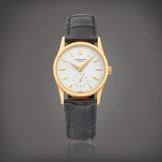 Patek Philippe Calatrava 3796 Rose gold Silver