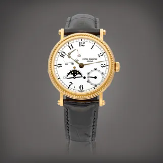 Patek Philippe Moonphase 5015 Rose gold White