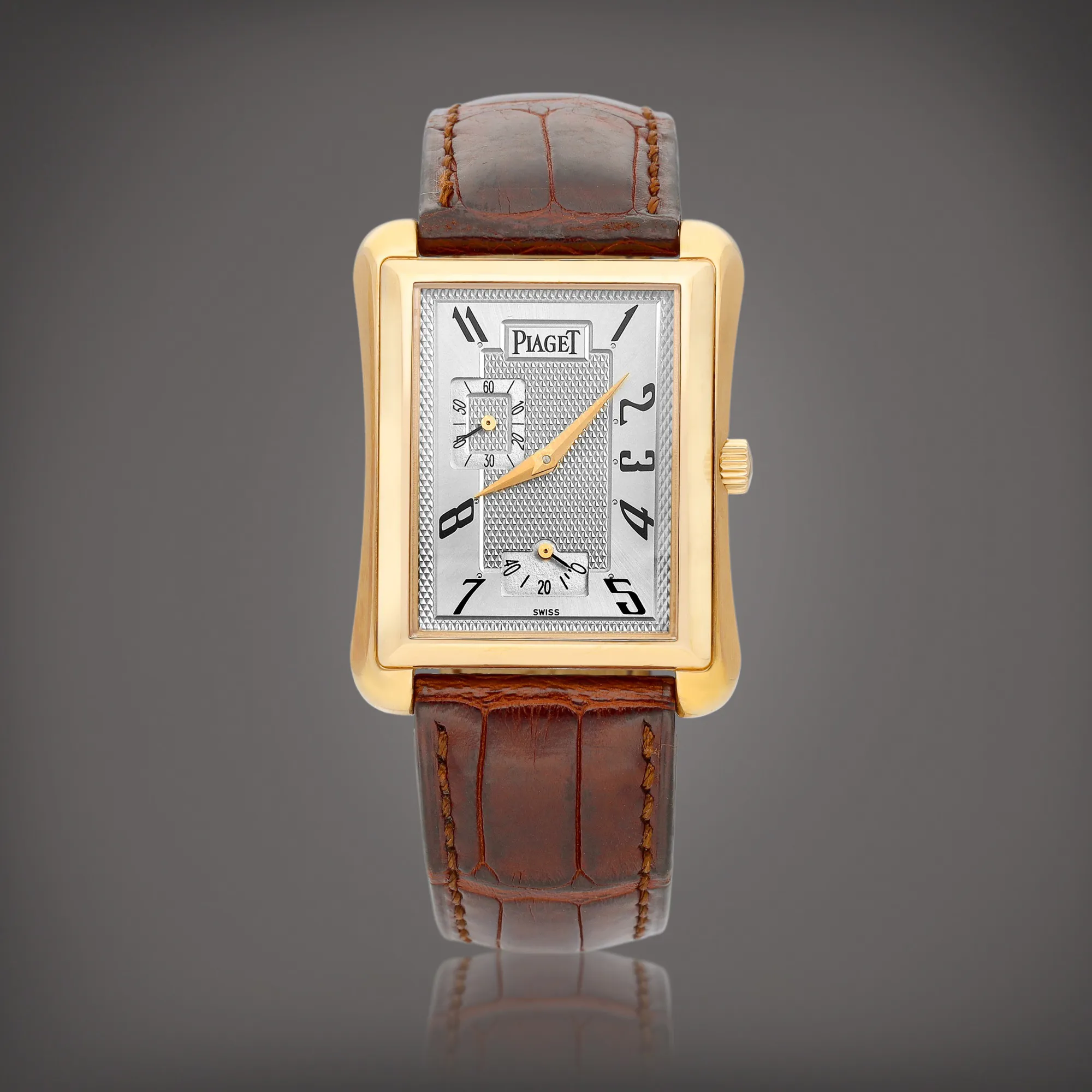 Piaget Emperador 18900 40mm Rose gold Silver