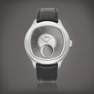 Piaget Emperador P10614 White gold Gray