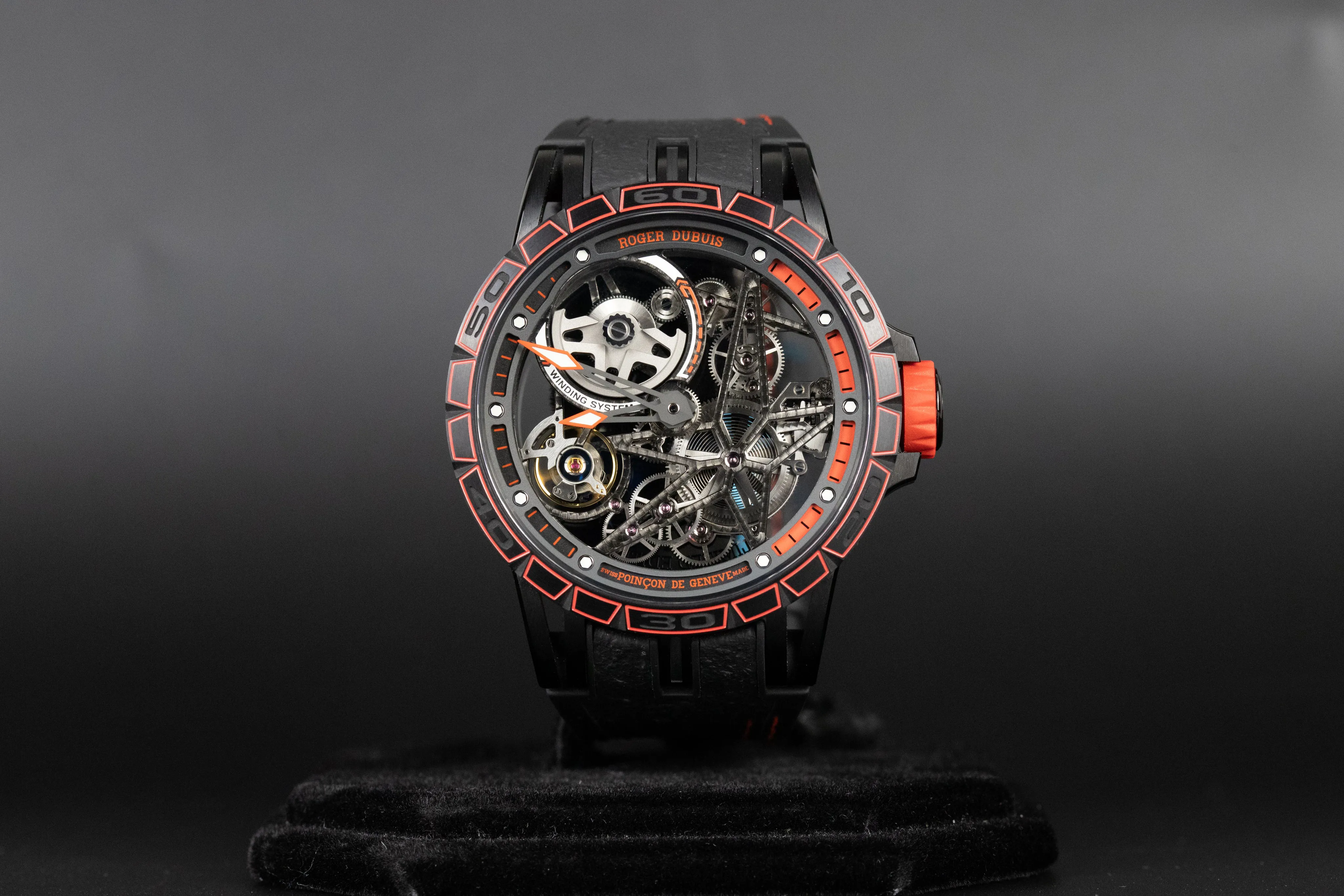 Roger Dubuis Excalibur RDDBEX0788 42mm Rose gold Dark gray