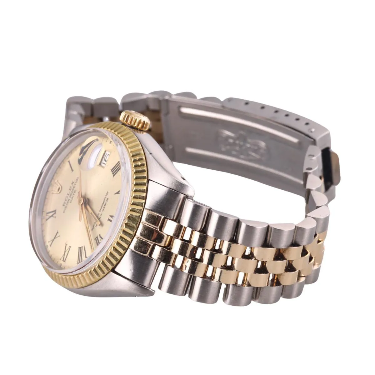 Rolex Oyster Perpetual Date 1500 34mm Yellow gold and stainless steel Gold 1
