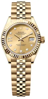 Rolex Lady-Datejust 279178-0014 Yellow gold Champagne