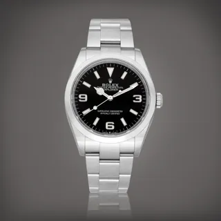 Rolex Explorer 124270 Stainless steel Black