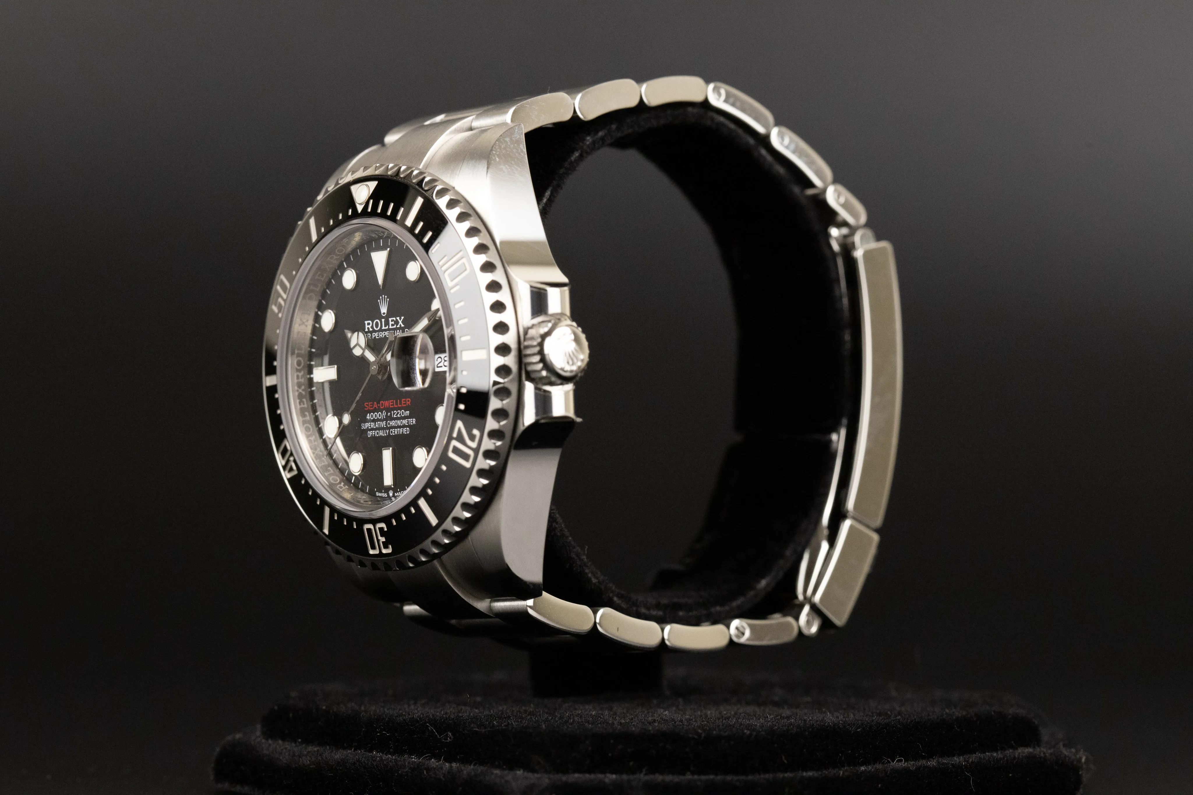 Rolex Sea-Dweller 126600 43mm Stainless steel Black Red Writing 1