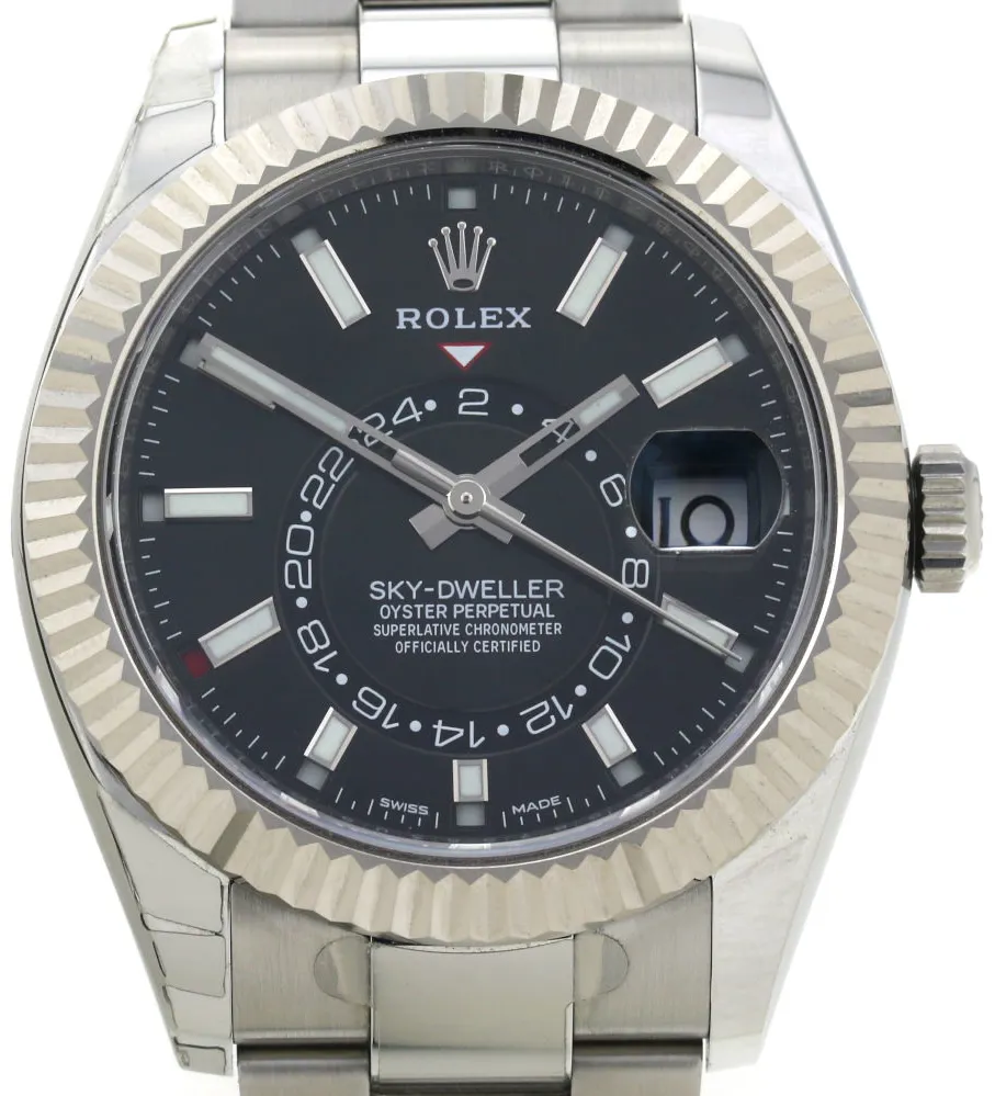 Rolex Sky-Dweller 326934 42mm Stainless steel Black 1