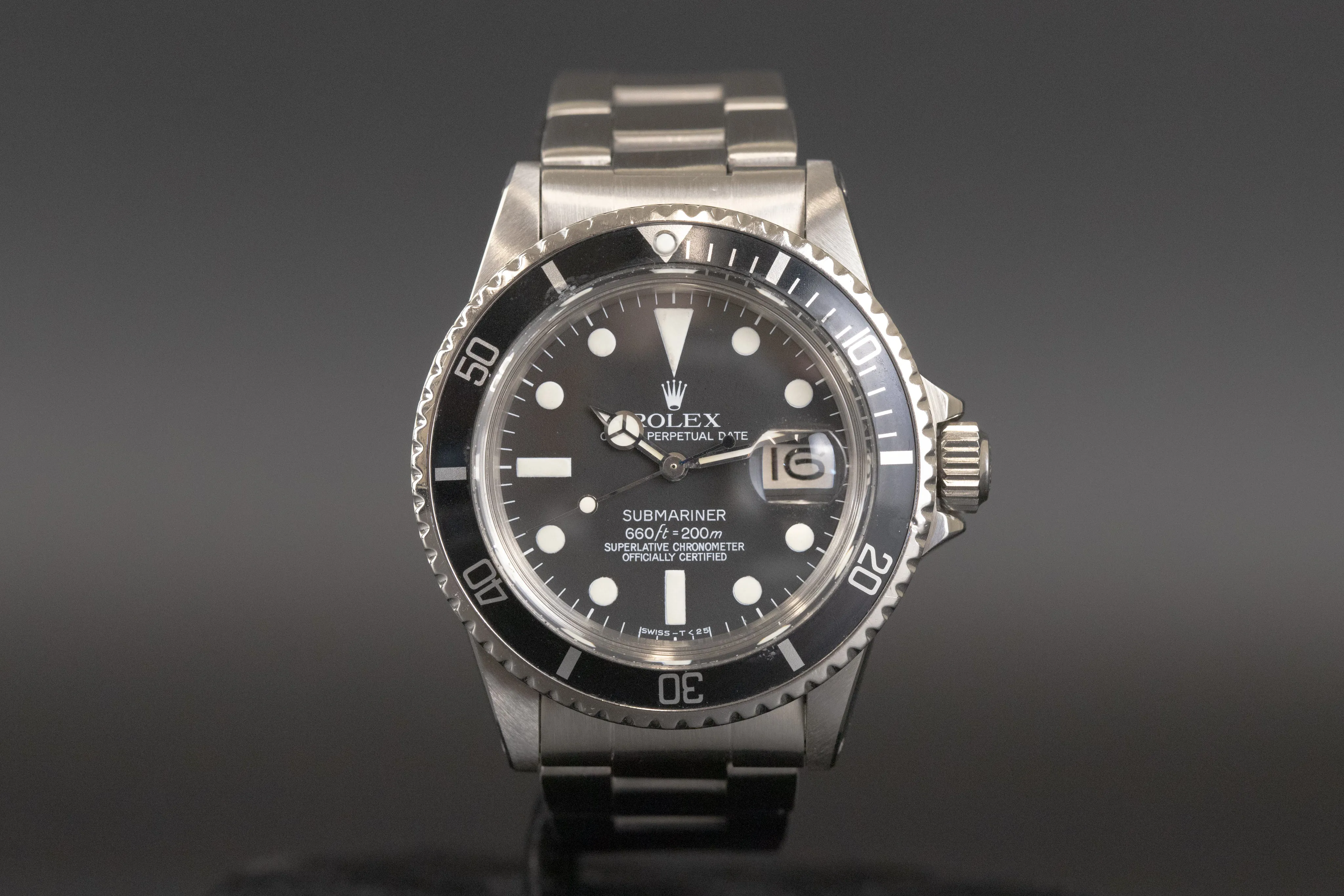 Rolex Submariner 1680 40mm Stainless steel Black