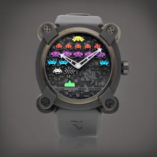 Romain Jerome Space Invaders RJ.M.AU.IN.006.13 Titanium Black