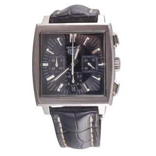 TAG Heuer Monaco CS2111 Stainless steel Black