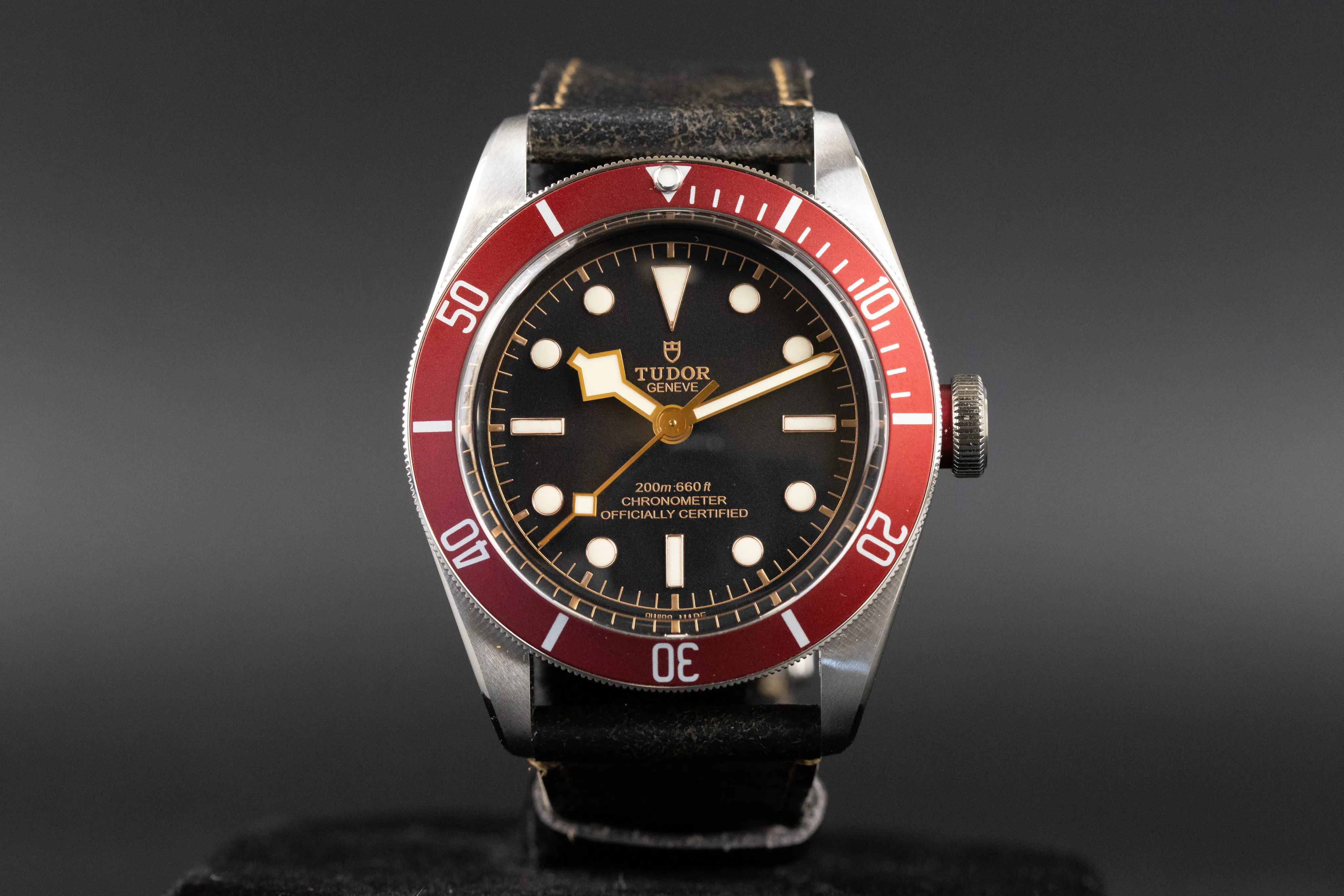 Tudor Black Bay 79230R 41mm Stainless steel Black Index Pink