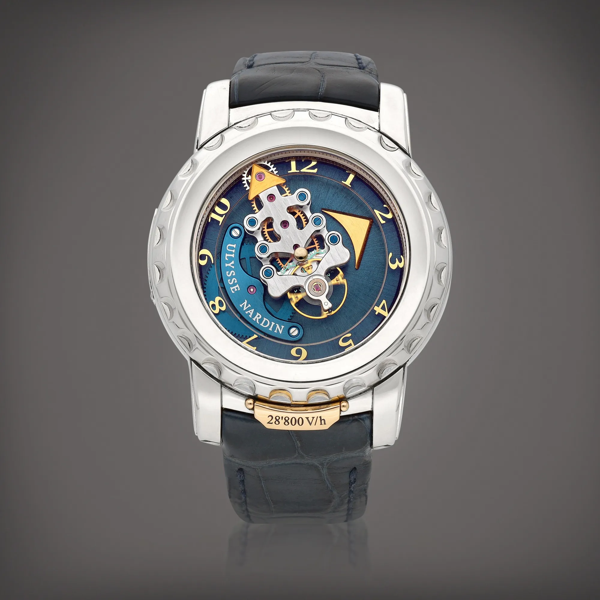 Ulysse Nardin Freak 020-88 44mm White gold Blue