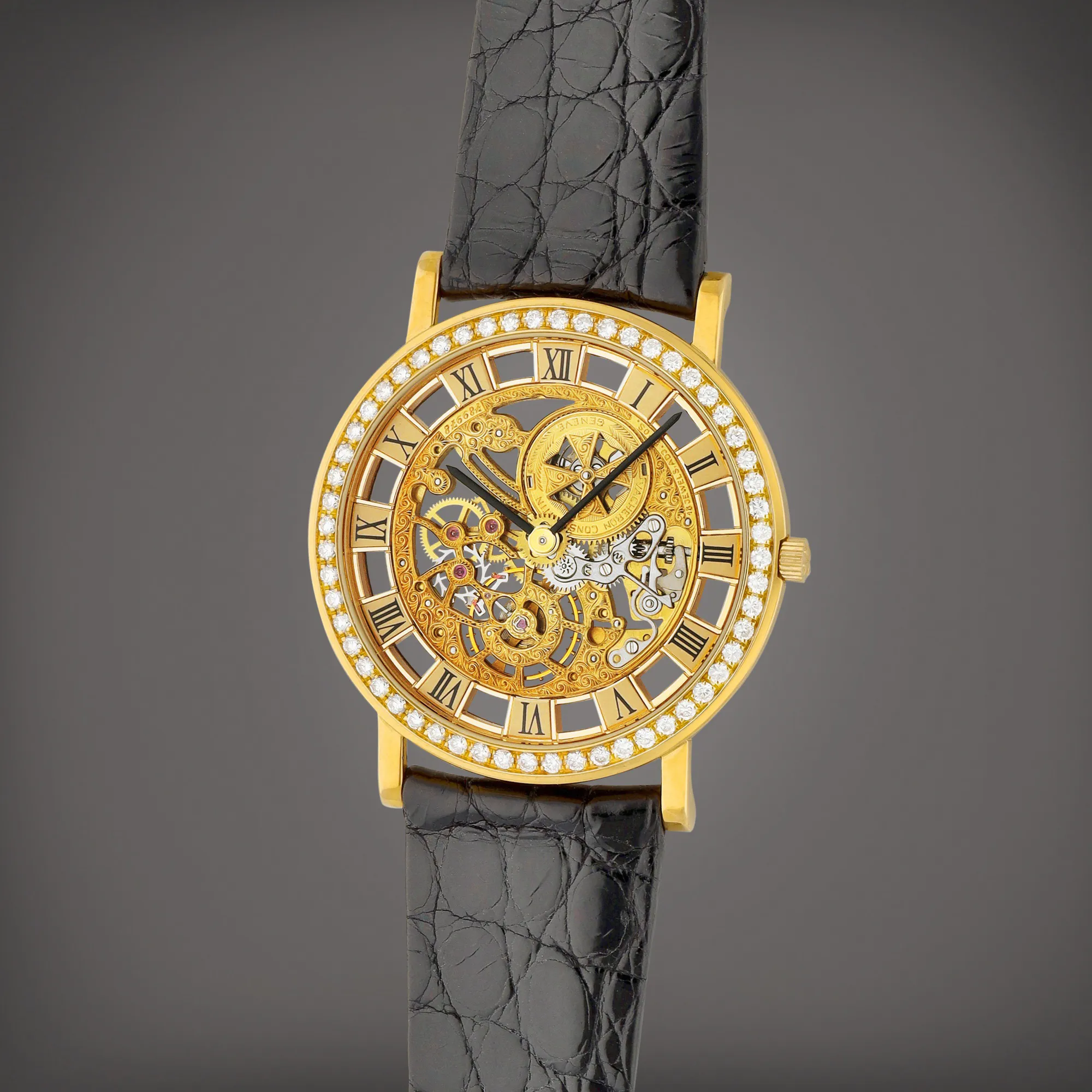 Vacheron Constantin 33115 33mm Yellow gold Skeletonized 1