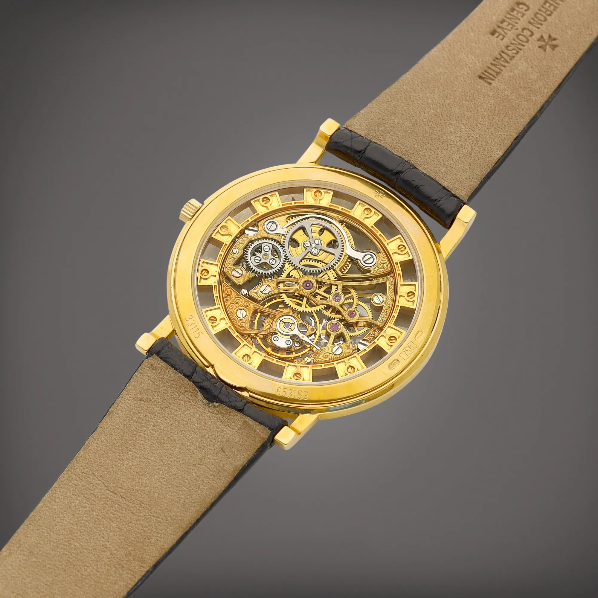 Vacheron Constantin 33115 33mm Yellow gold Skeletonized 4