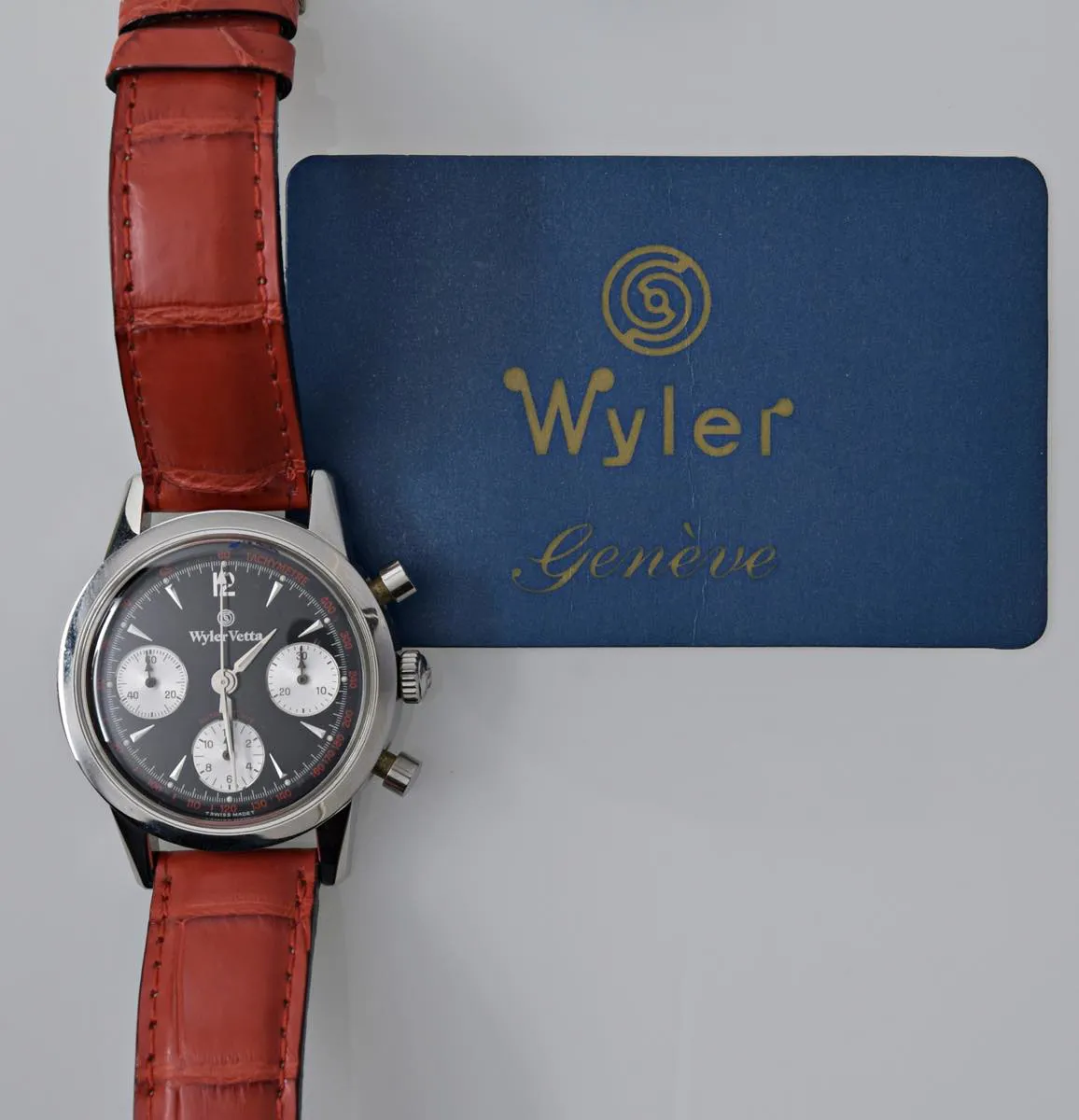 Wyler Vetta 37mm Stainless steel Black