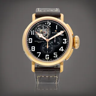 Zenith Pilot 87.2430.4035/21.C721 Rose gold and Titanium Black