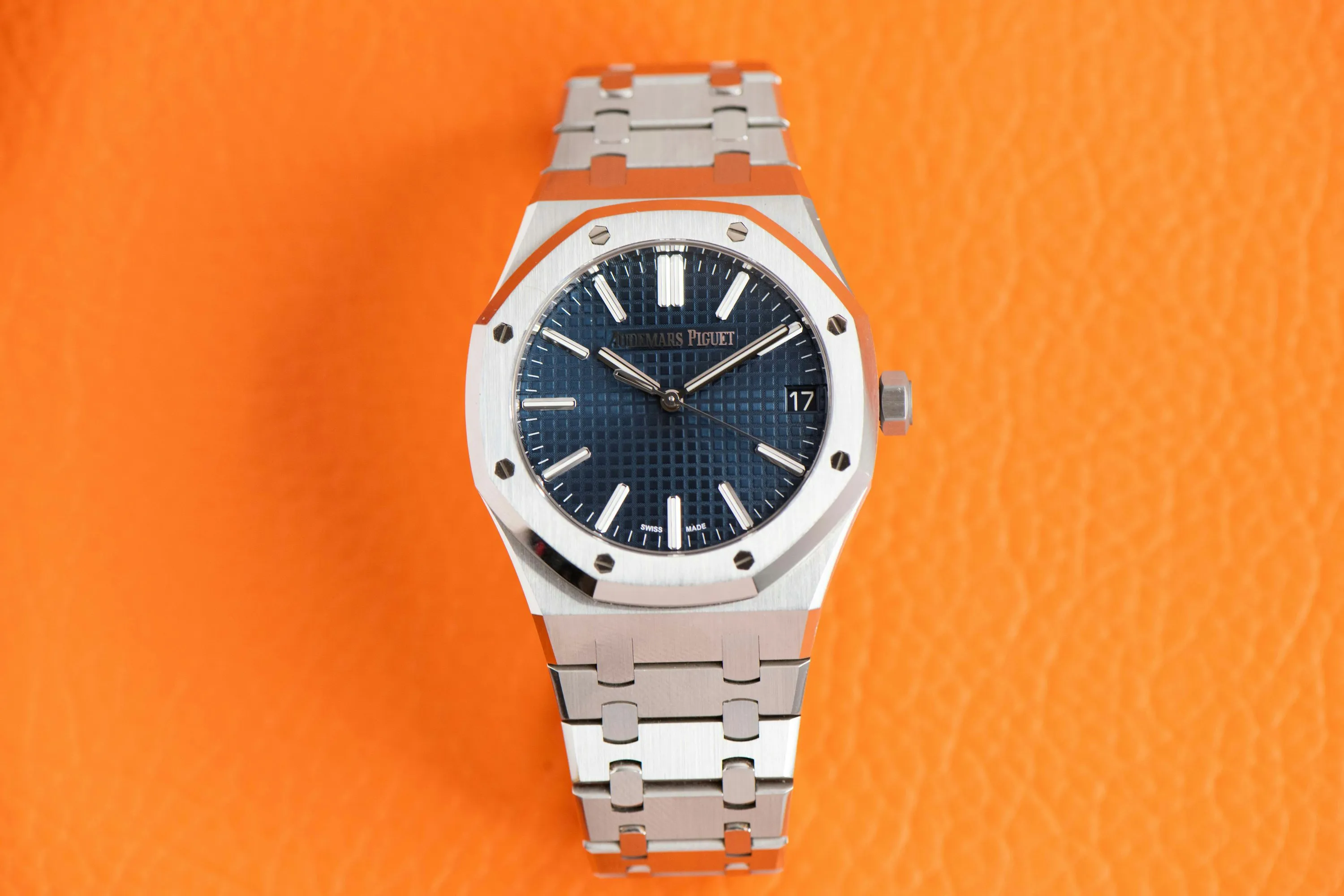 Audemars Piguet Royal Oak 15510ST.OO.1320ST.06 41mm Stainless steel Blue 4