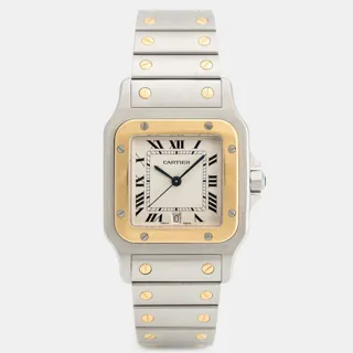 Cartier Santos W20011C4 Yellow gold and Stainless steel