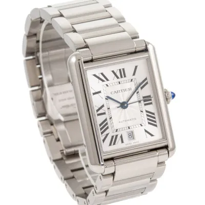 Cartier Tank Must WSTA0040 31mm Stainless steel Silver 6