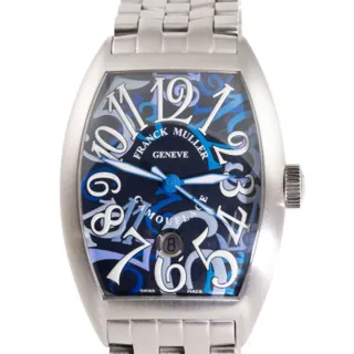 Franck Muller 8880 C DT BR Stainless steel Blue