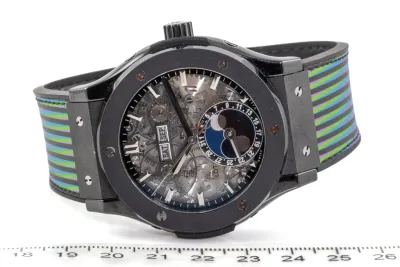 Hublot Classic Fusion Aerofusion 517.CX.0170.LR 45mm Black ceramic Skeletonized 1