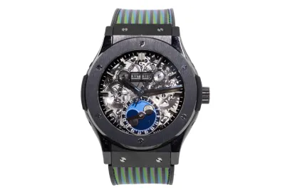 Hublot Classic Fusion Aerofusion 517.CX.0170.LR 45mm Black ceramic Skeletonized 4