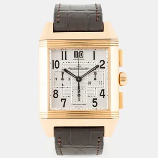 Jaeger-LeCoultre Reverso Squadra Chronograph GMT Q7012420 Rose gold