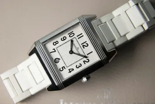 Jaeger-LeCoultre Reverso Squadra Q7048720 Stainless steel White