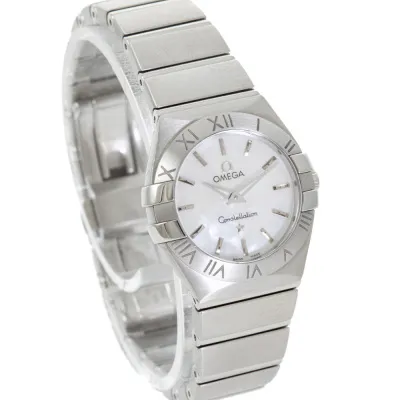 Omega Constellation Quartz 123.10.24.60.05.001 24mm Stainless steel White 3