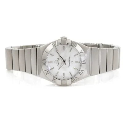 Omega Constellation Quartz 123.10.24.60.05.001 24mm Stainless steel White 5