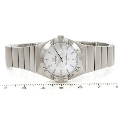 Omega Constellation Quartz 123.10.24.60.05.001 24mm Stainless steel White 6