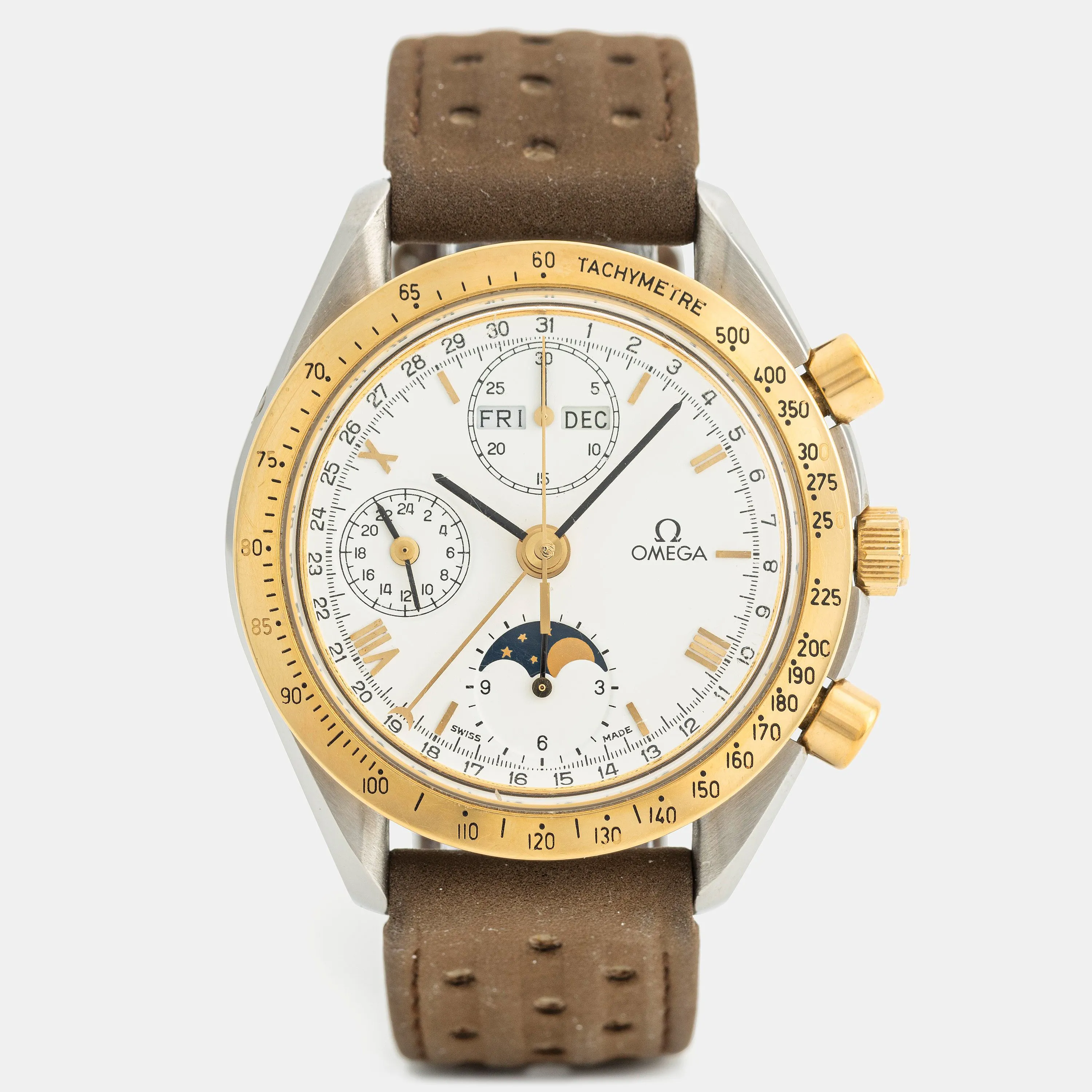 Omega Speedmaster DA 175.0034 39mm Yellow gold and Stainless steel