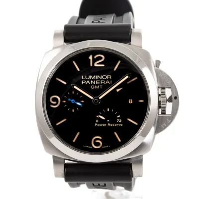 Panerai Luminor 1950 3 Days GMT Power  PAM 01321 44mm Stainless steel Black