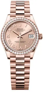 Rolex Datejust 31 278285RBR 31mm Everose gold Pink