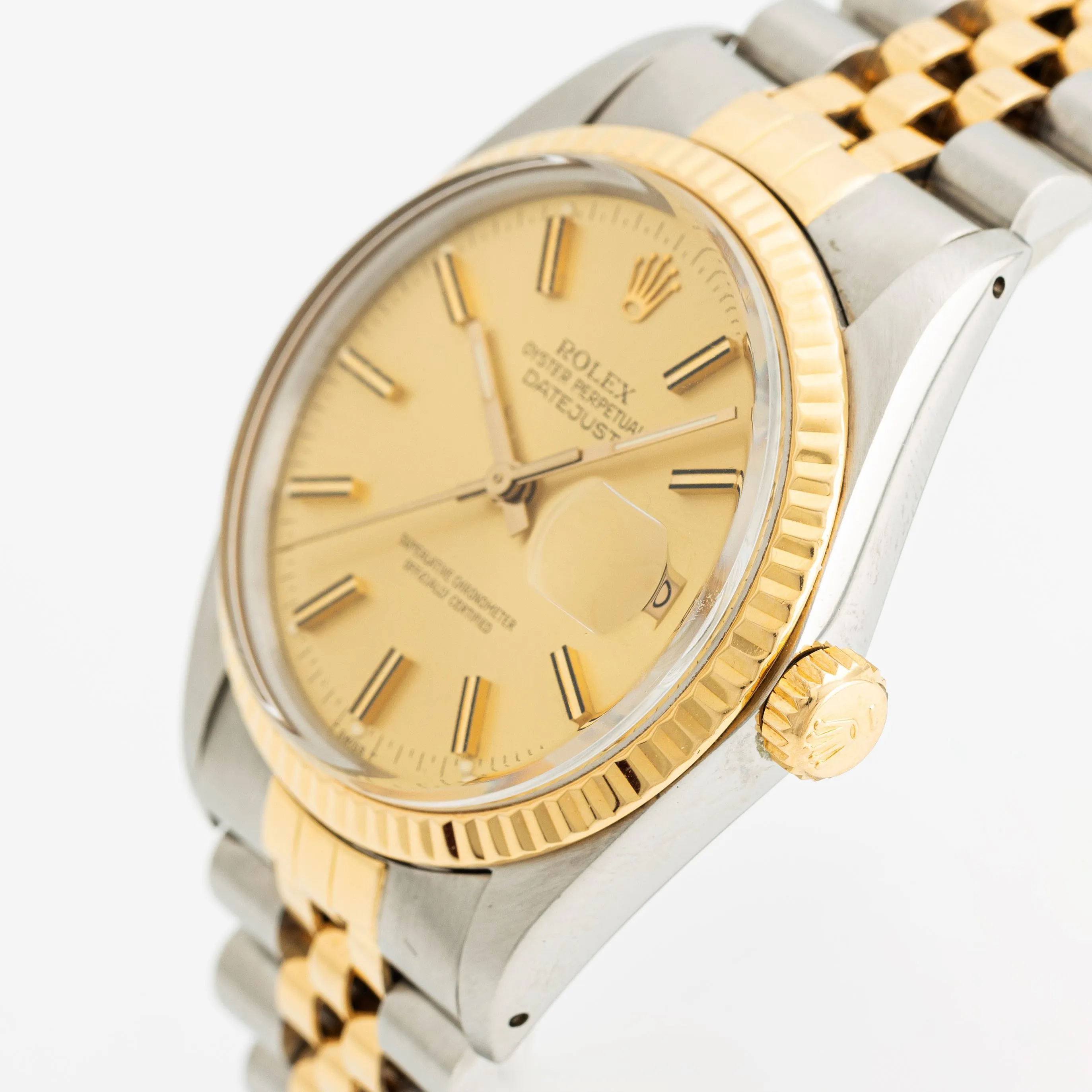Rolex Datejust 16013 F 36mm Yellow gold and stainless steel 1