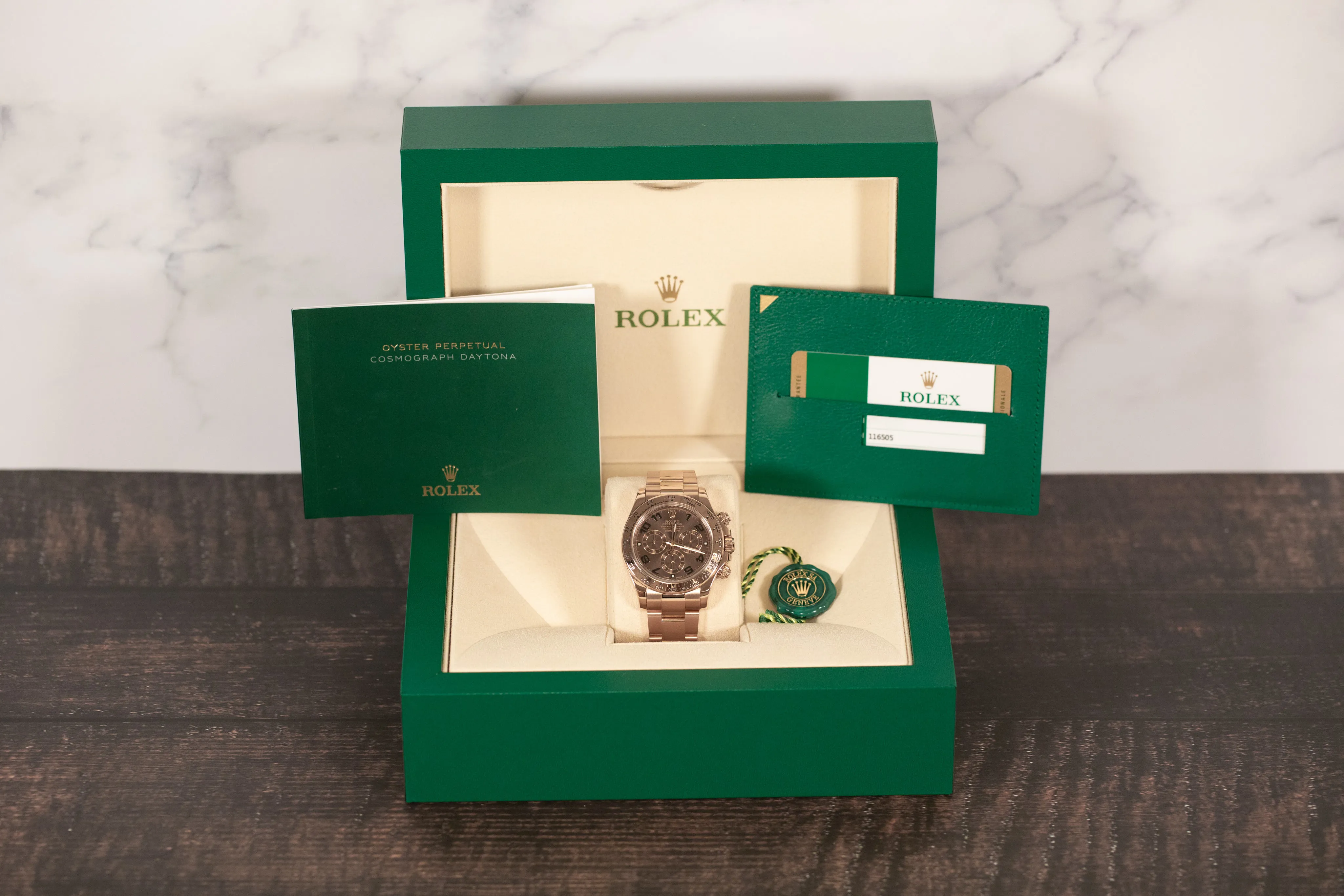 Rolex Daytona 116505 40mm Rose gold Brown 4