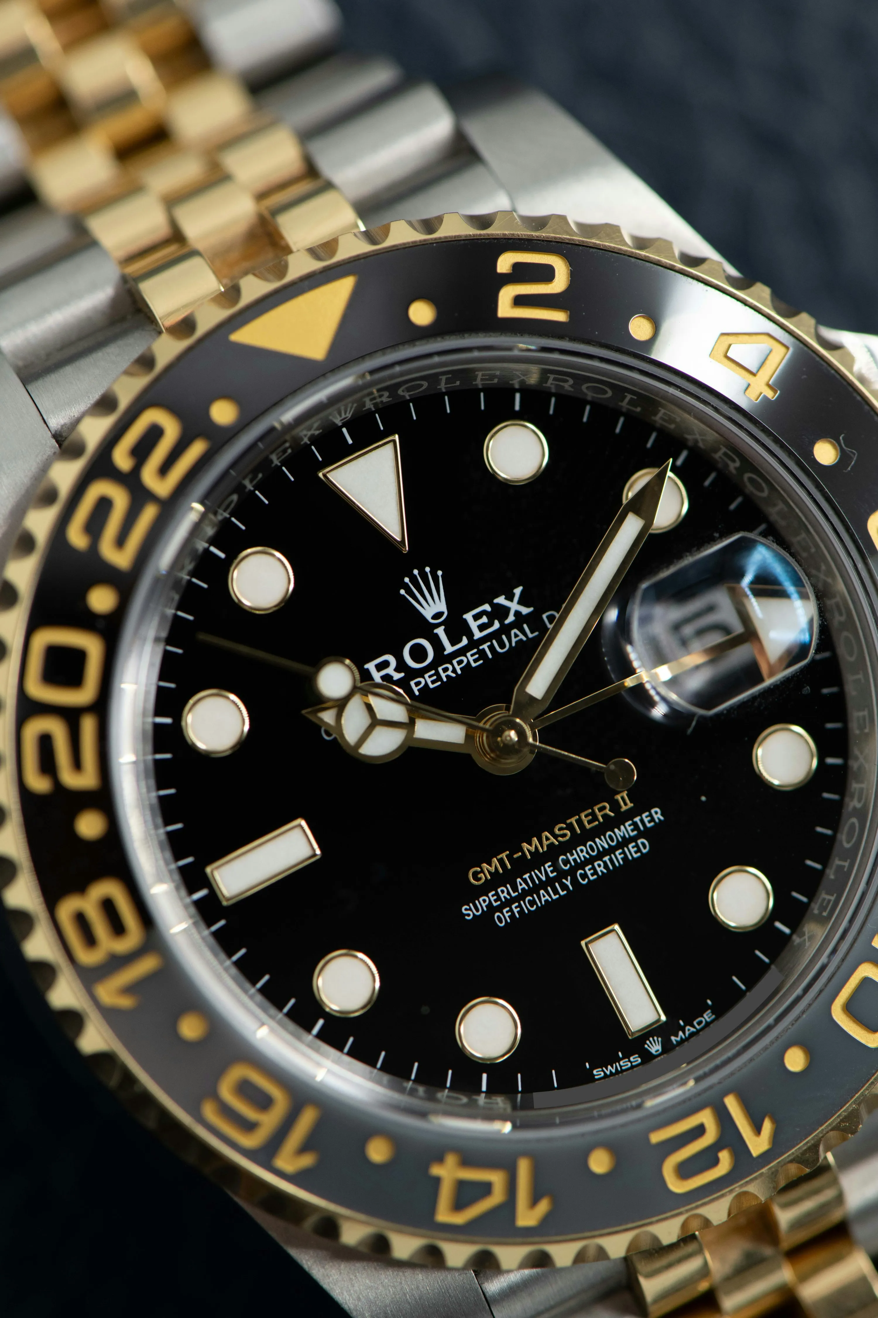 Rolex GMT-Master II 126713GRNR 40mm Yellow gold and Stainless steel Black 5