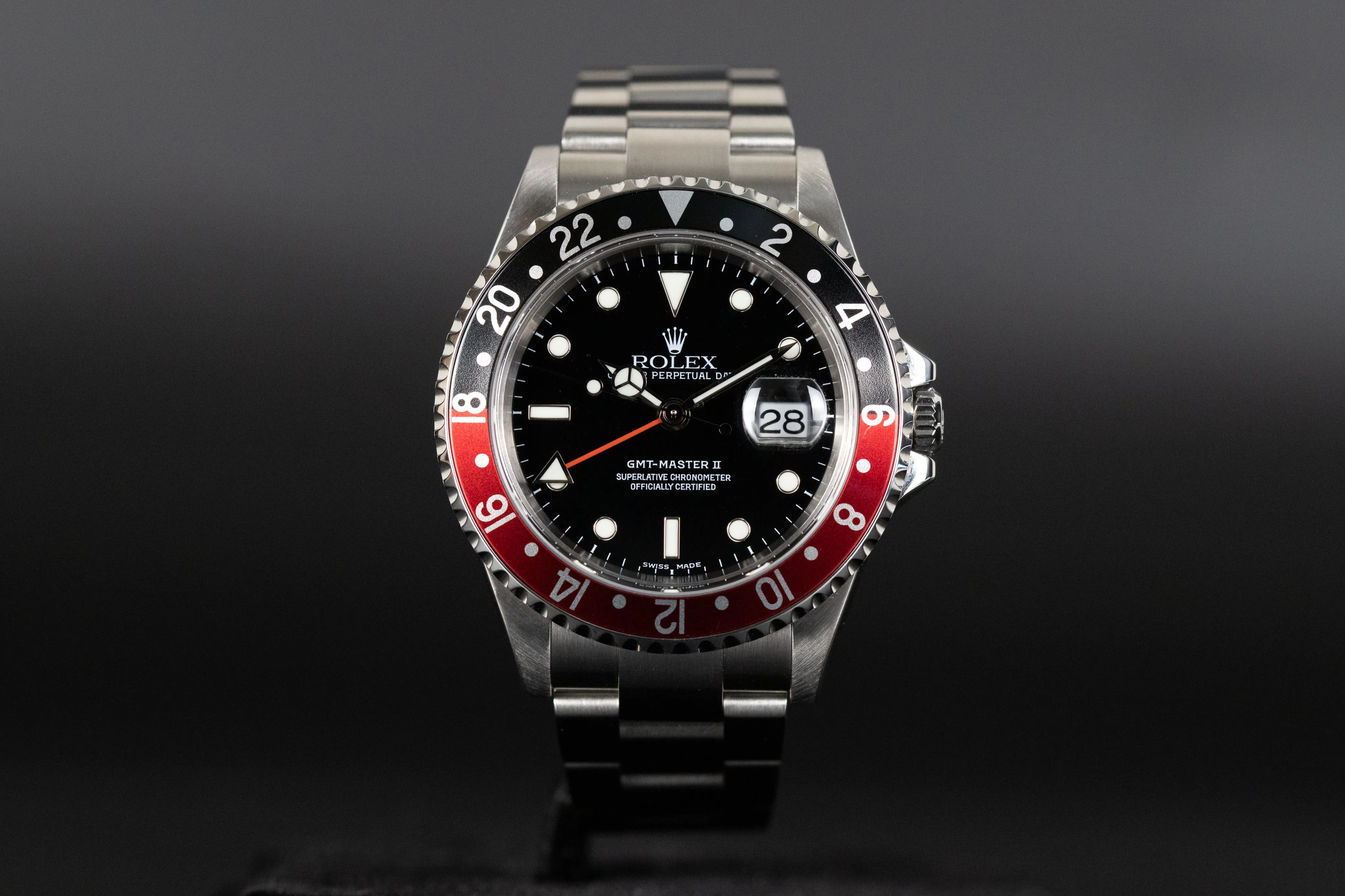 Rolex GMT-Master II 16710 40mm Stainless steel Black