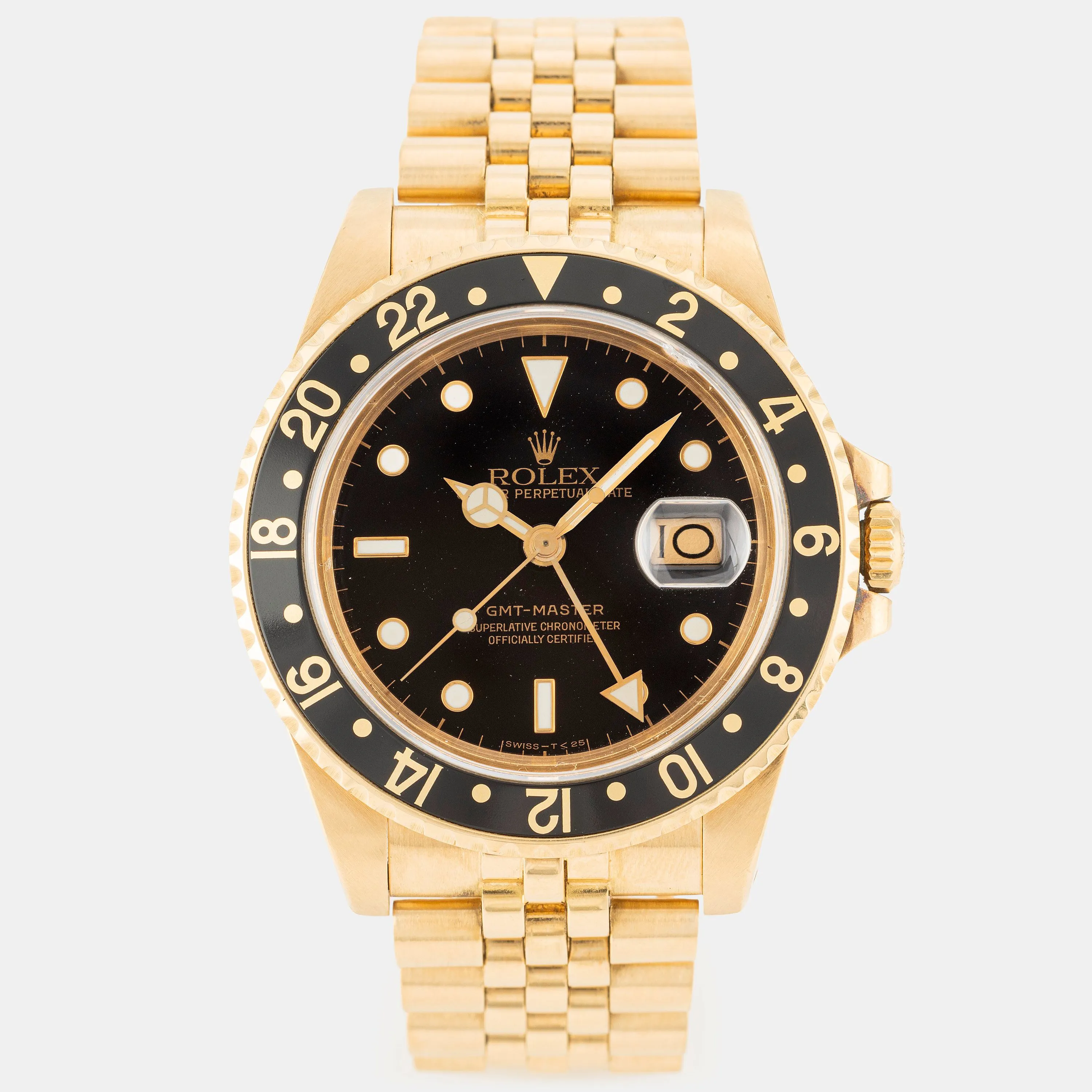 Rolex GMT-Master 16758 40mm Yellow gold