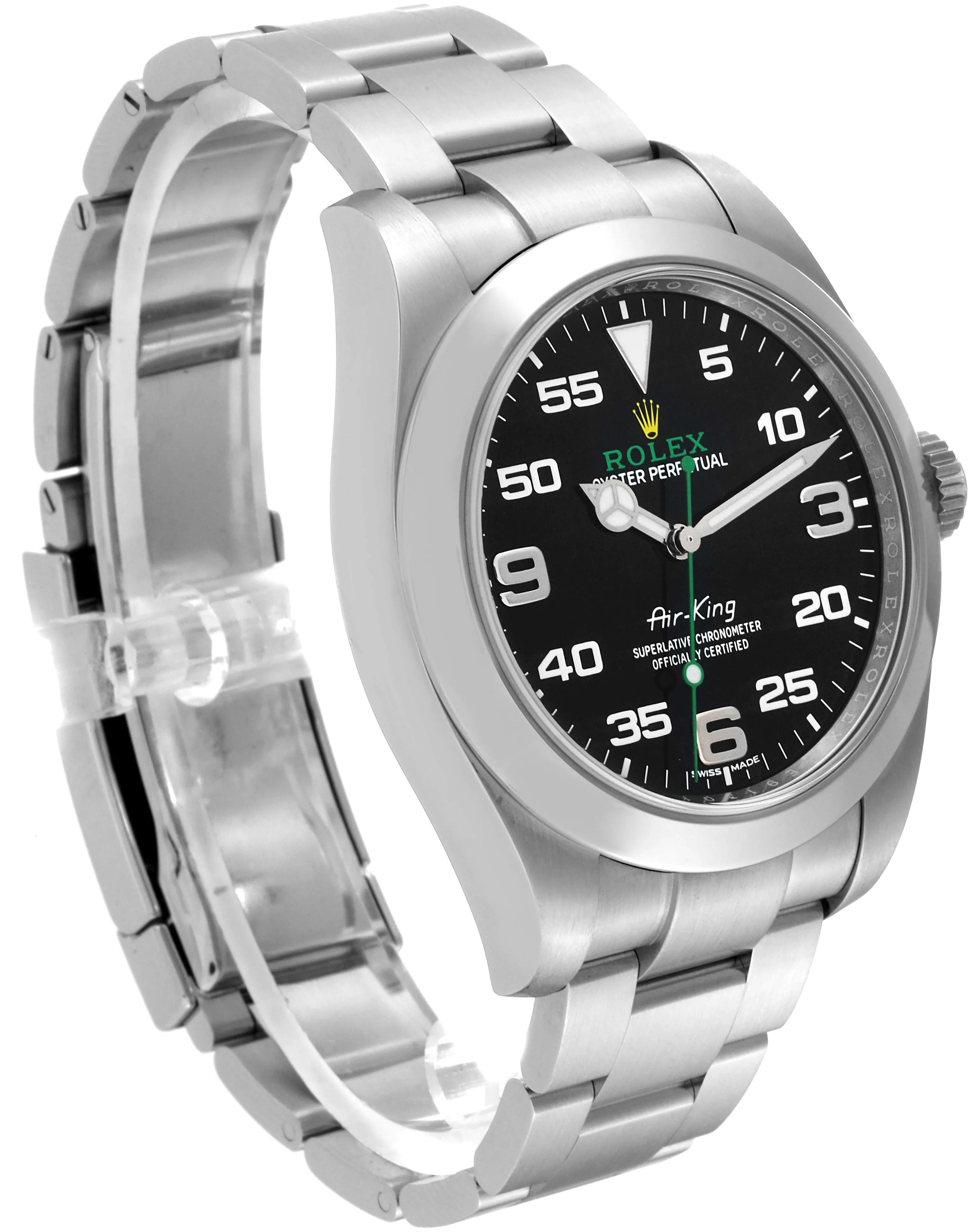 Rolex Oyster Perpetual Air-King 116900 40mm Stainless steel Black 2