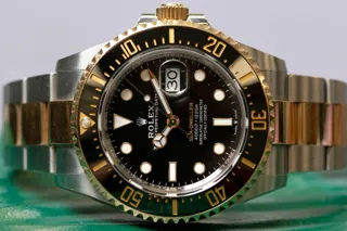 Rolex Sea-Dweller 126603 Yellow gold and Stainless steel Black