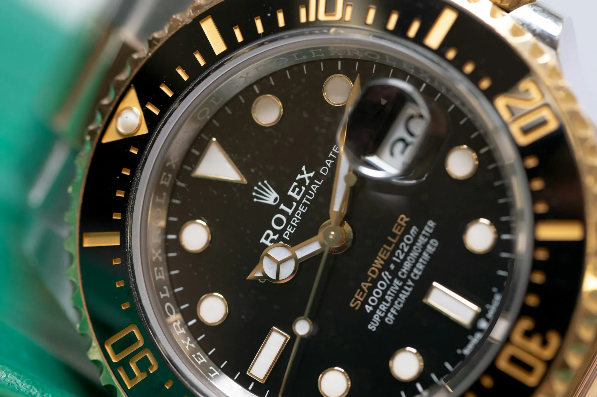 Rolex Sea-Dweller 126603 43mm Yellow gold and Stainless steel Black 1