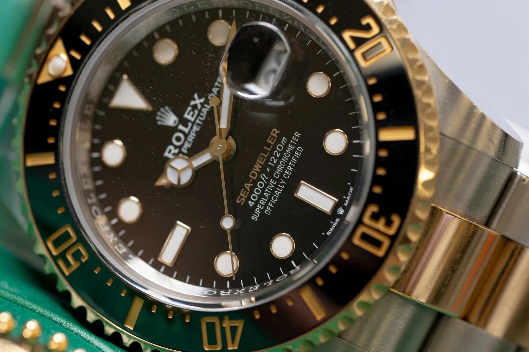 Rolex Sea-Dweller 126603 43mm Yellow gold and Stainless steel Black 2